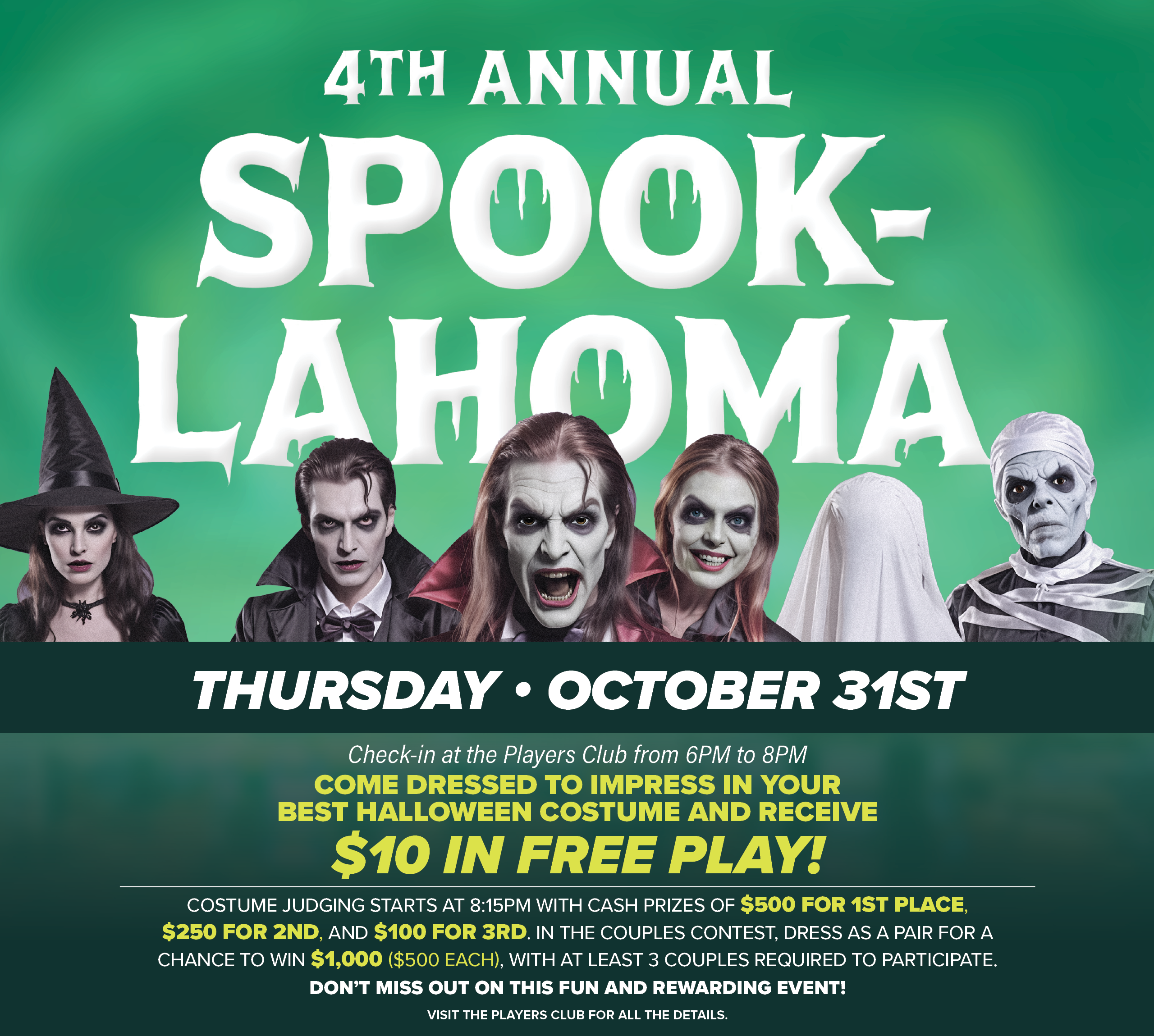 Spook-Lahoma Costume Contest